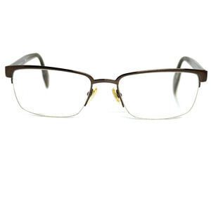 VERSACE MOD 1241 1269 54-18-145 Brown Eyeglasses Frames Half rim‎ 20212